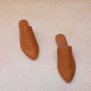 Studio Slide - Vintage Brown Leather – The Lèi