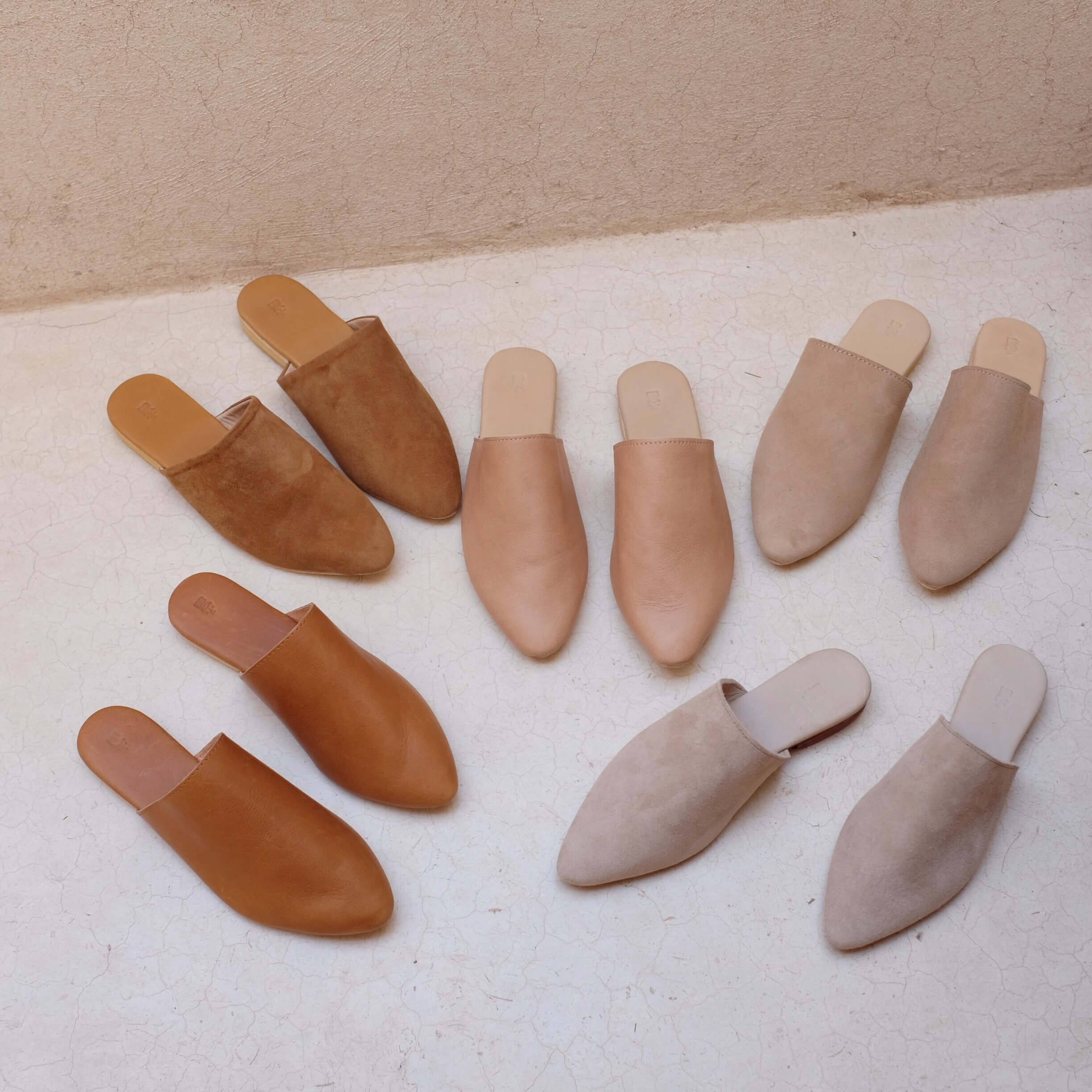 Studio Slide - Almond Leather